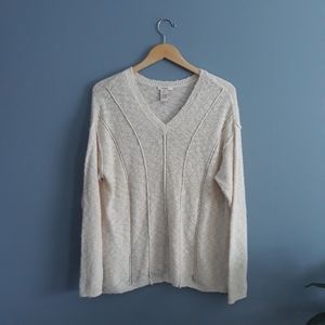 Sundance Natural Instincts Nubby Sweater Large